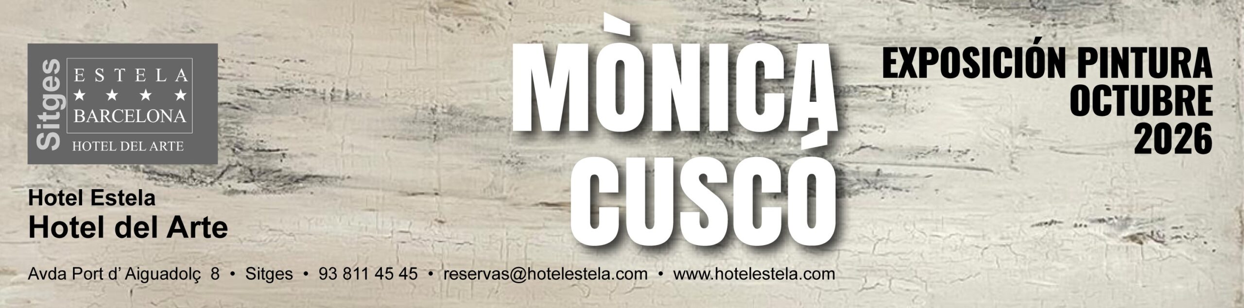 Cuscó Exposición de pintura de Miguel Olivares y Yolanda Martín - Hotel del Arte de Sitges